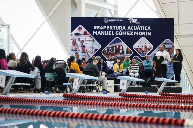 Reapertura de la Acuática Gómez Morín en San Juan del Río: Impulso al deporte y la salud