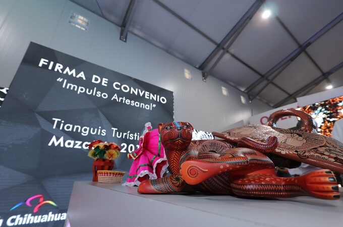 SE FIRMÓ CONVENIO DE COLABORACIÓN CON OAXACA Y CHIHUAHUA EN BENEFICIO DE SUS ARTESANOS