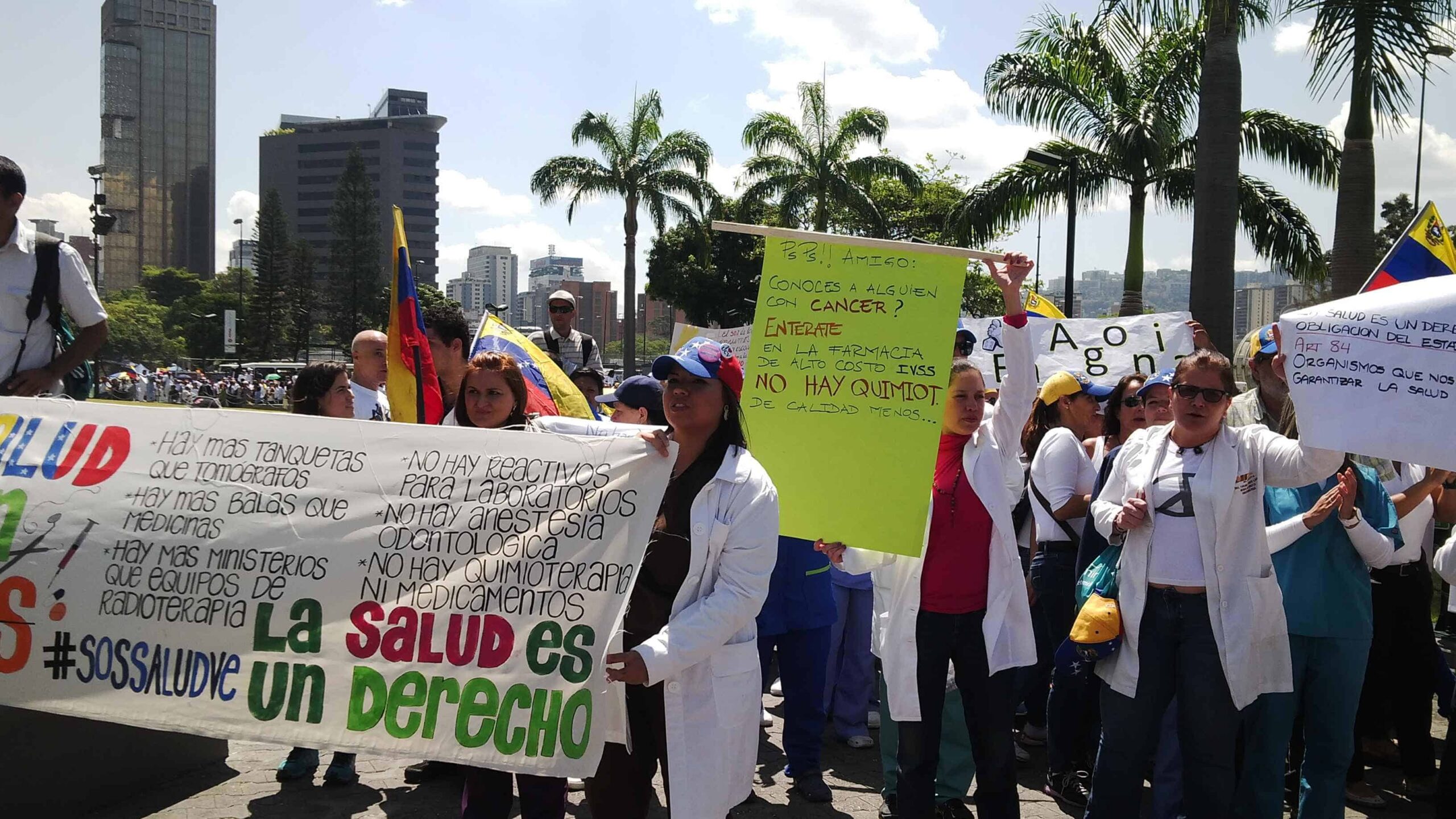 Sector salud en Venezuela continúa con paro indefinido