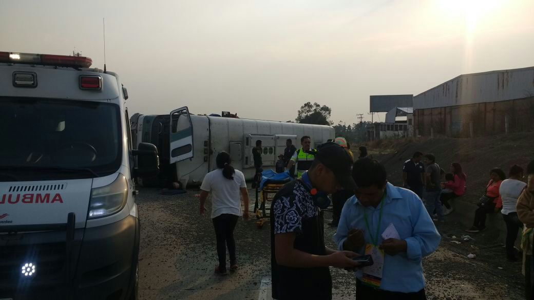 TARJETA INFORMATIVA | BRINDA ATENCIÓN HOSPITAL GENERAL DE CHALCO A LESIONADOS POR ACCIDENTE EN LA MÉXICO – PUEBLA