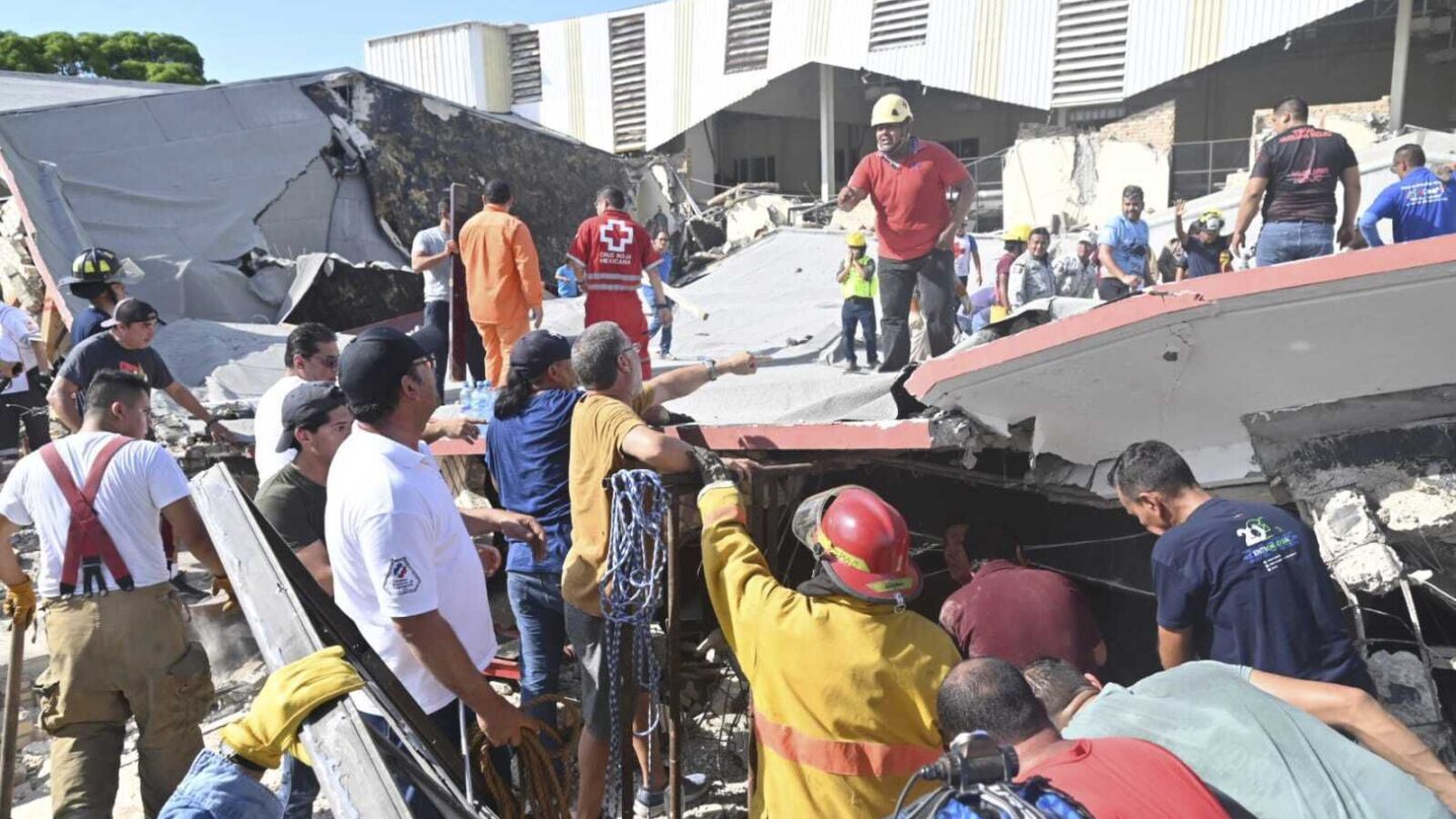 Tragedia en iglesia de Tamaulipas 12 víctimas por colapso del techo |