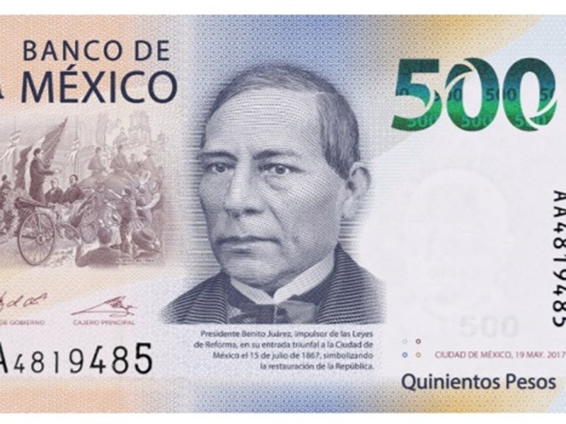 2 mujeres y 5 hombres: el ‘club’ de los que aparecen en el billete de 500 pesos