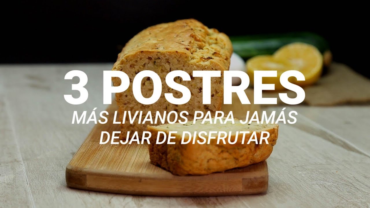 3 postres más livianos para jamás dejar de disfrutar