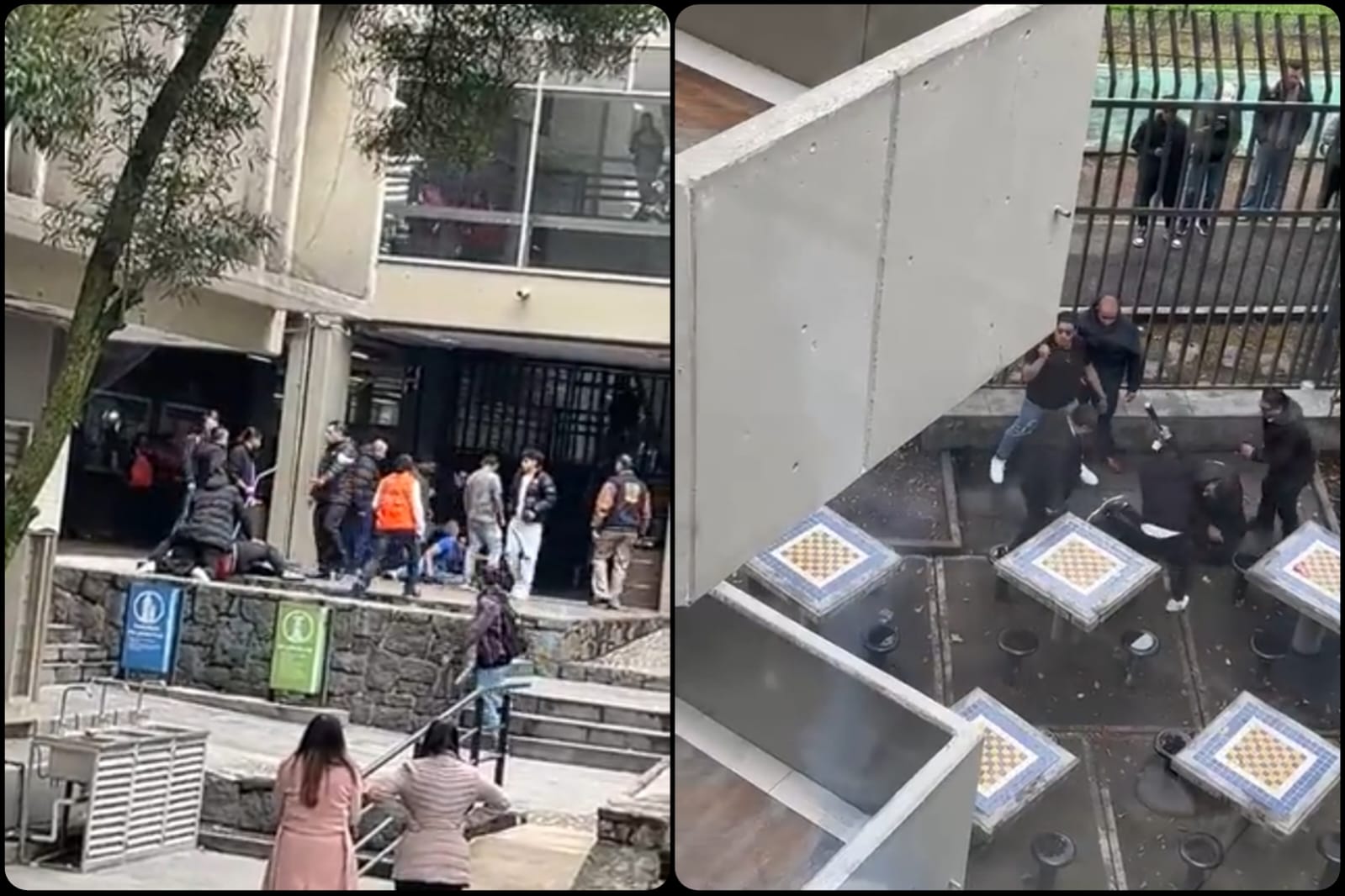 Sujetos entran y golpean a estudiantes de la Facultad de Contaduría de la UNAM