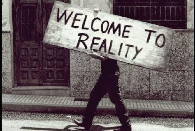 A golpe de realidad