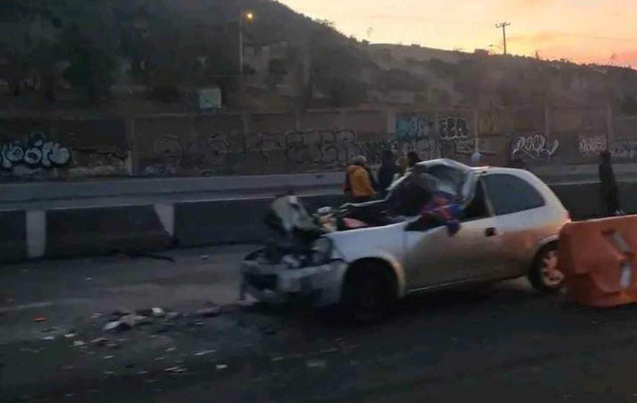 Accidente en centrales de la Autopista México Puebla a la altura de la Virgen |