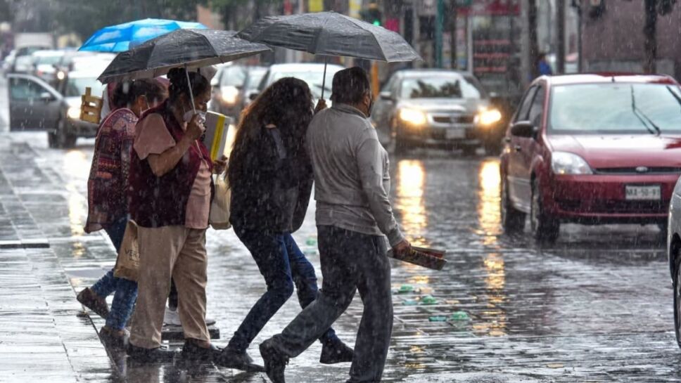 Activan Alerta Amarilla por lluvia en cinco alcaldías de CDMX