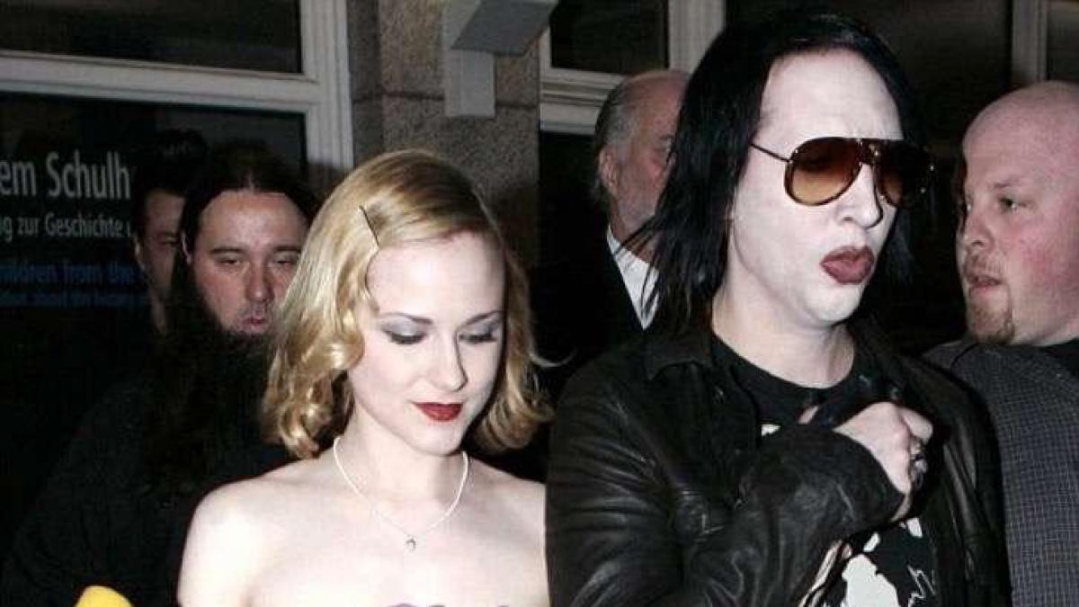 Acusa Evan Rachel Wood a Marilyn Manson de abusarla y manipularla