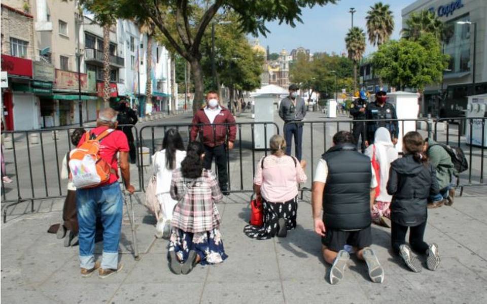 AMLO celebra cero afluencia en la Basílica; CDMX registra 127 personas