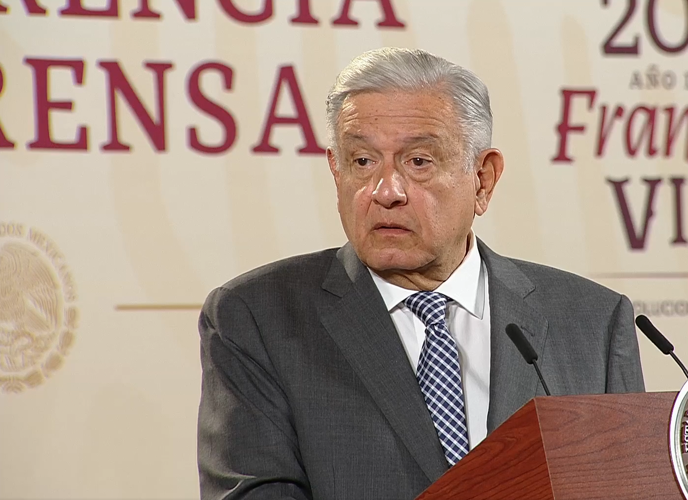 AMLO reprueba a la PF