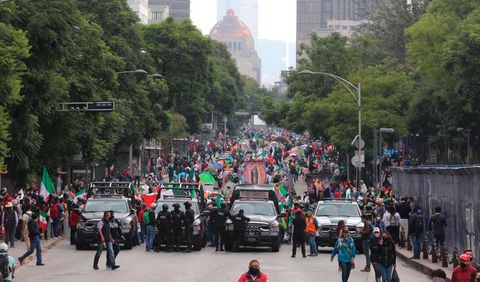 Aquí las manifestaciones para este viernes en la CDMX