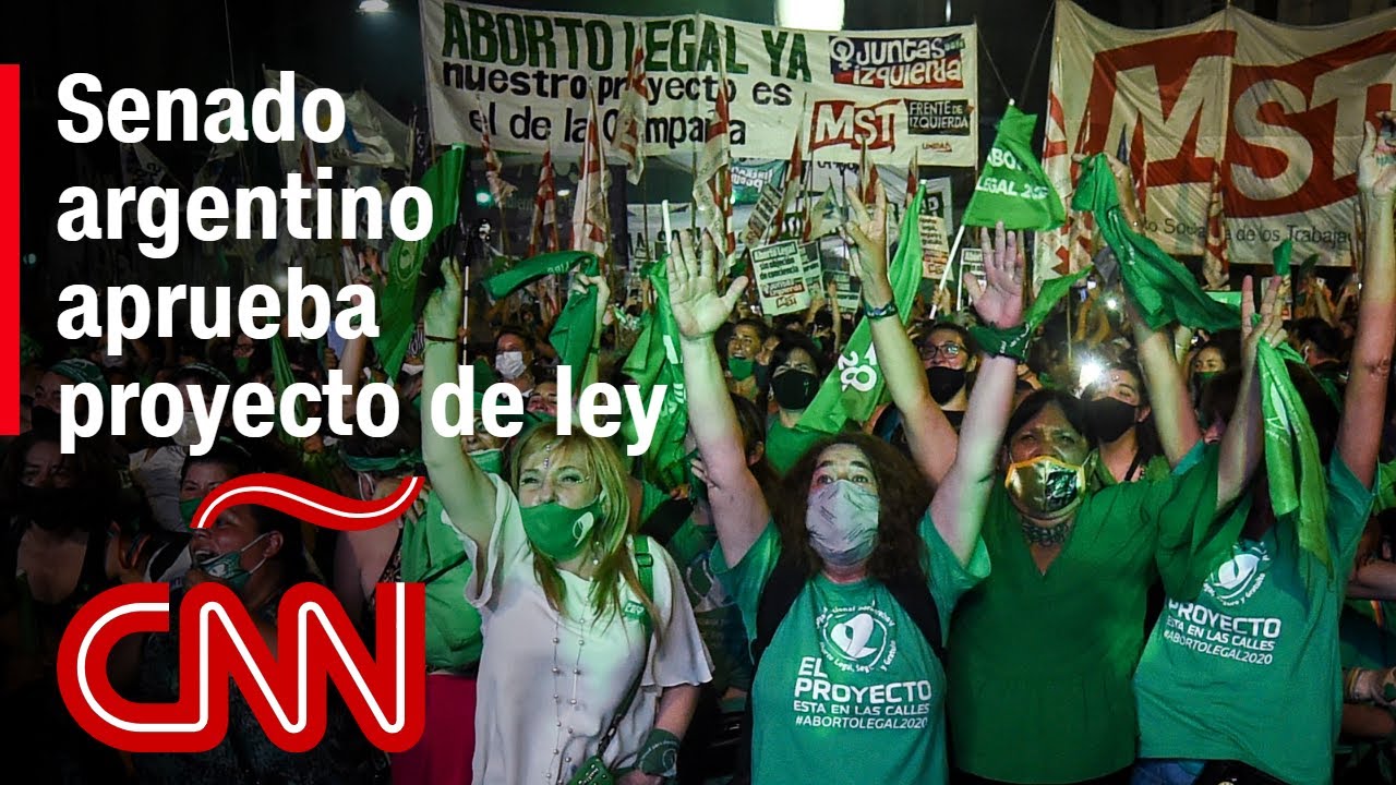 Argentina aprueba proyecto de ley que legaliza el aborto hasta la semana 14