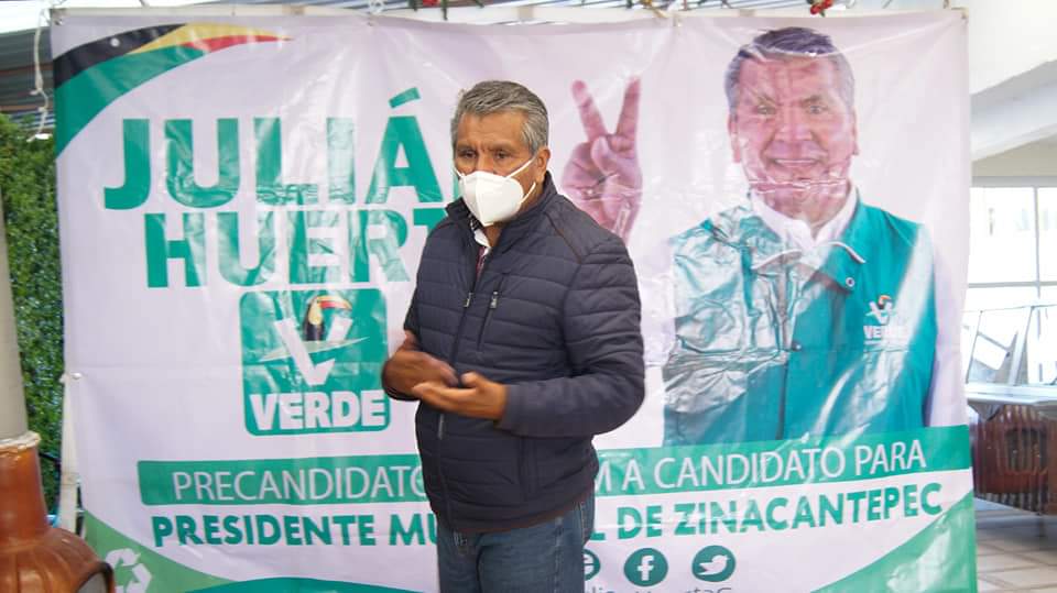 Arrancaron precampañas del Partido Verde en Zinacantepec