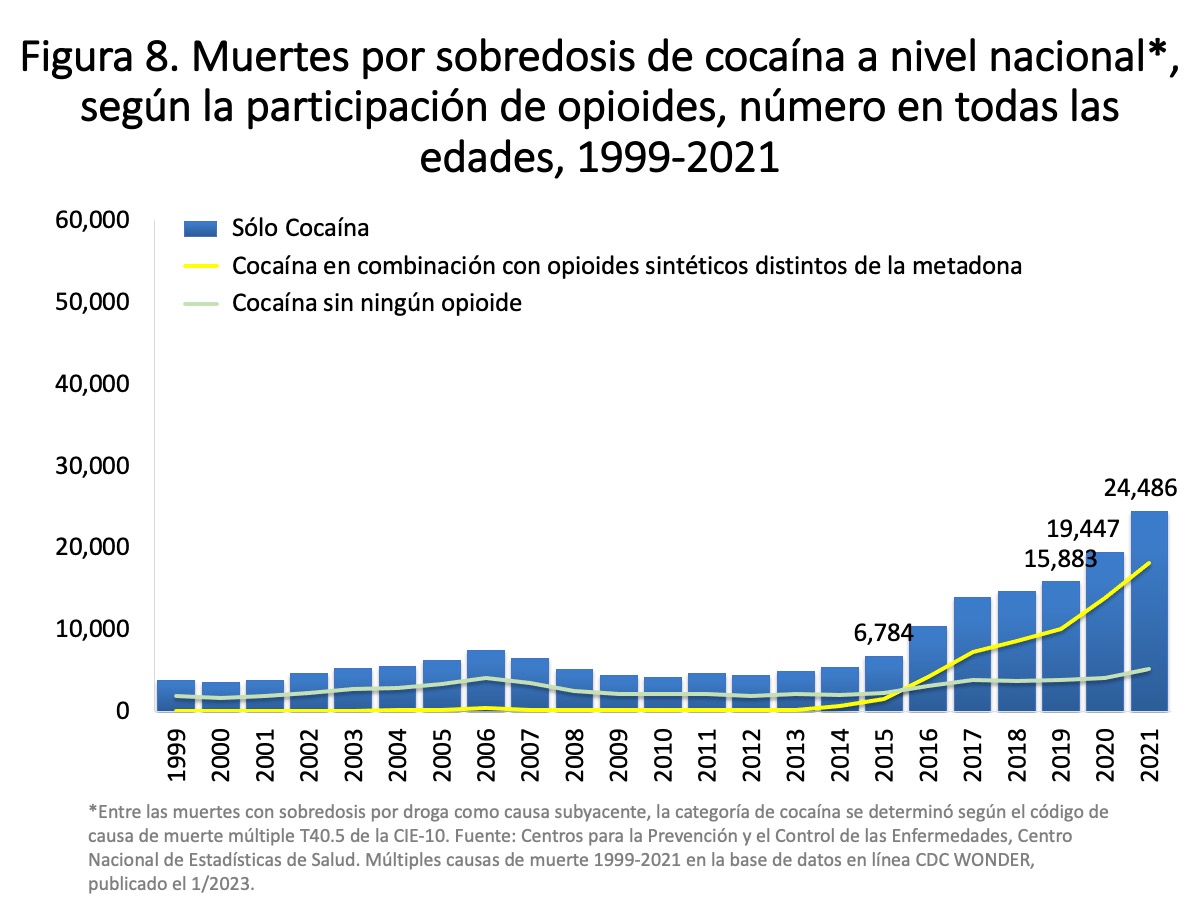 Aumentan las muertes por sobredosis durante la pandemia