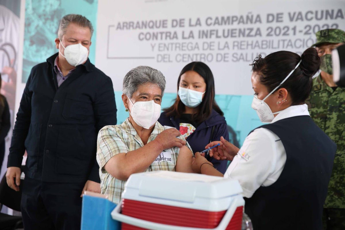 Avanza un 50% la vacunación contra la influenza en EdoMéx