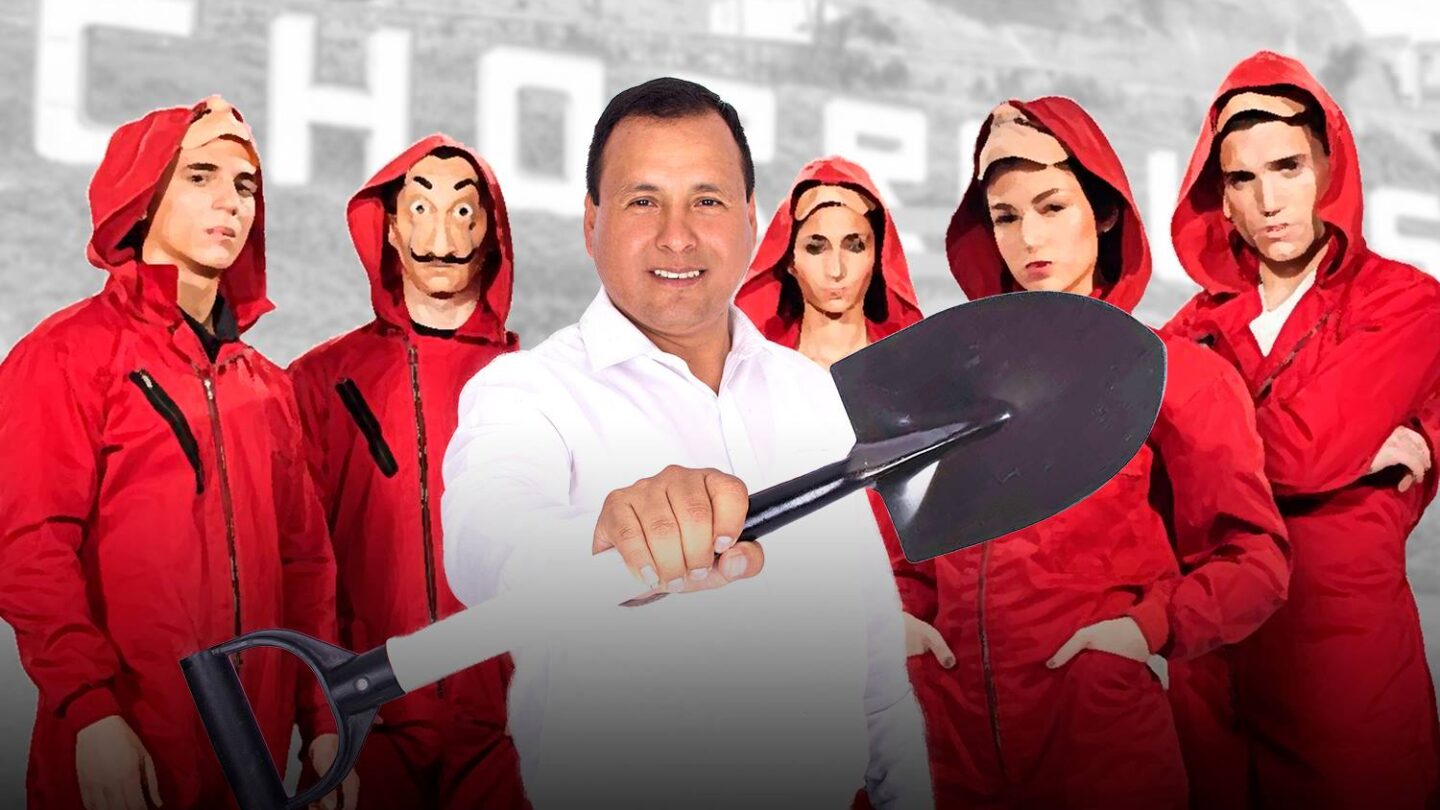 Candidato peruano aprovecha el fenómeno de La Casa de Papel en su campaña |