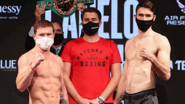 “Canelo” tratará de imponer sus habilidades ante el ‘gigante’ inglés Callum Smith