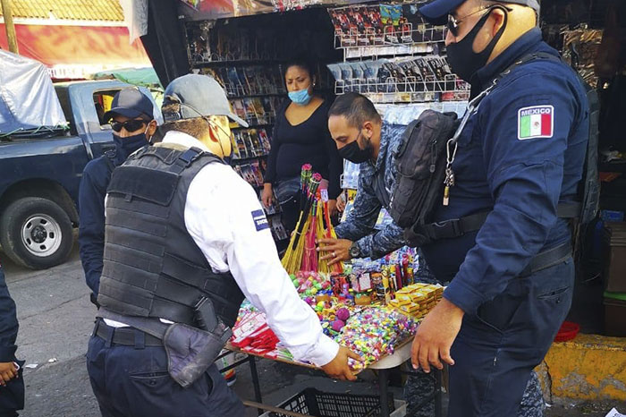 Comienzan operativos contra la pirotecnia en Morelia