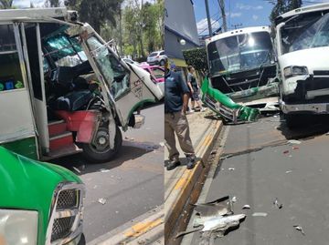 Conductor de combi choca y pierde la vida una  mujer en Venustiano Carranza