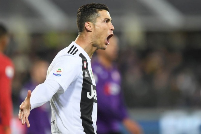 Cristiano sella goleada de Juventus sobre Fiorentina