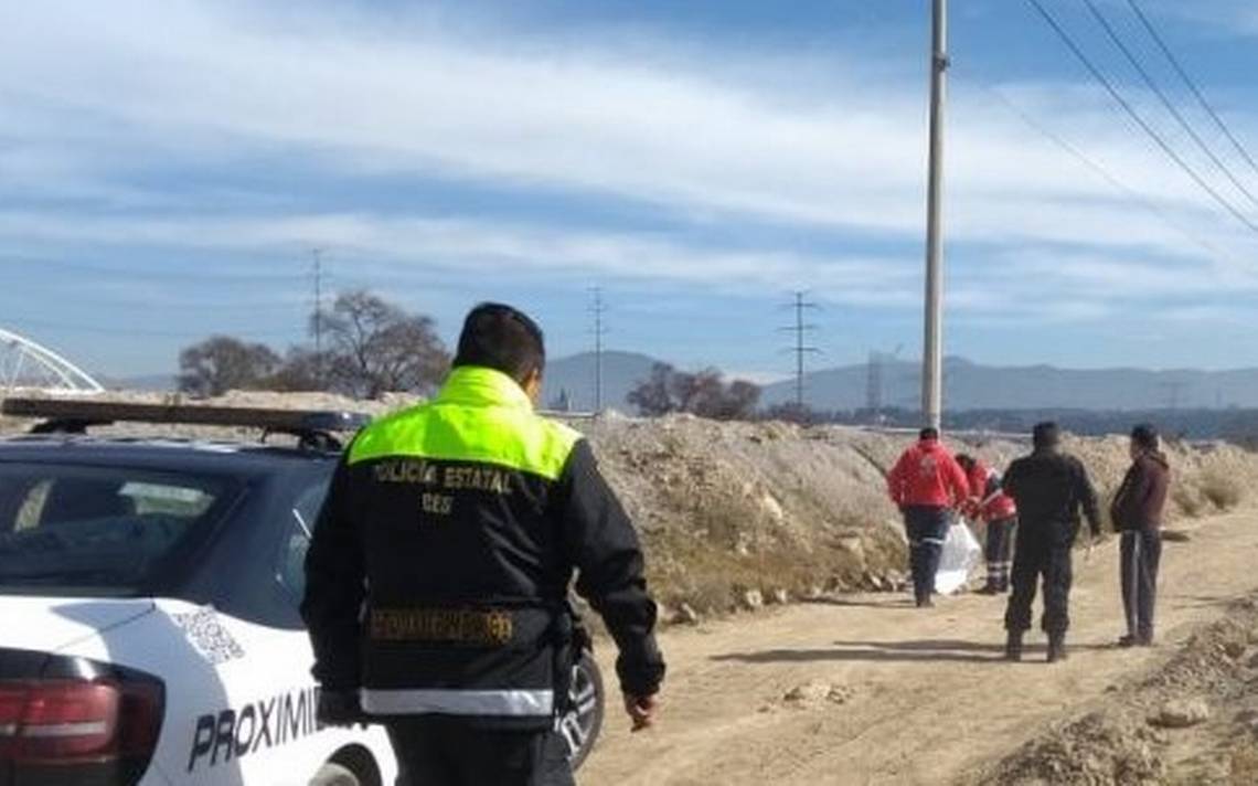 Dan con cadáver de hombre en camino de terracería, en Lerma