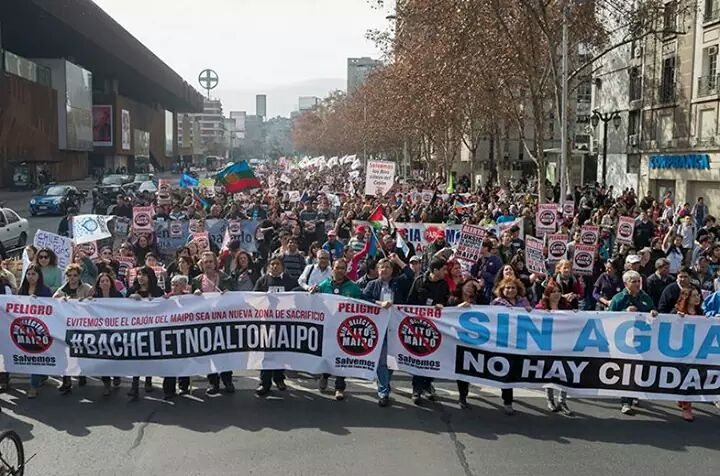 Demandan paralización de Alto Maipo para evitar “daños irreparables” en las aguas de Santiago