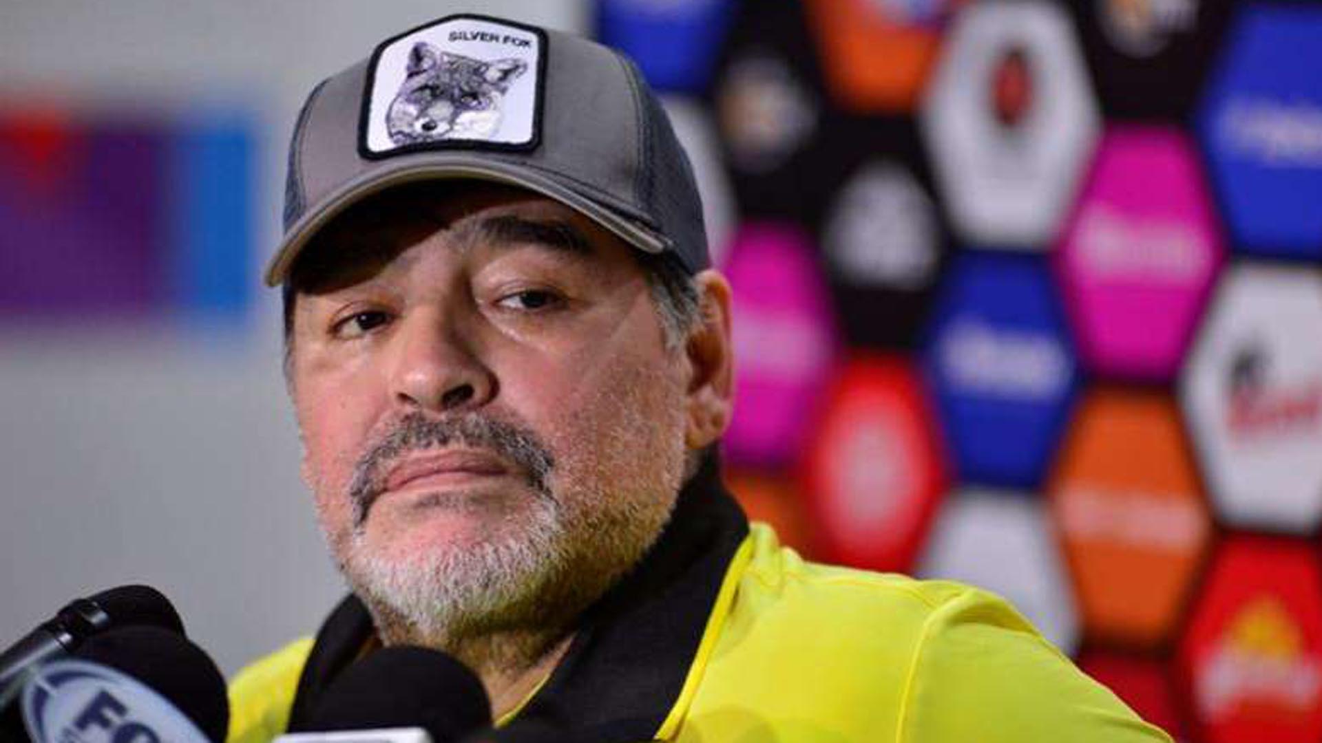 Diego Maradona fue sancionado por su violenta reacción en la final del Ascenso MX