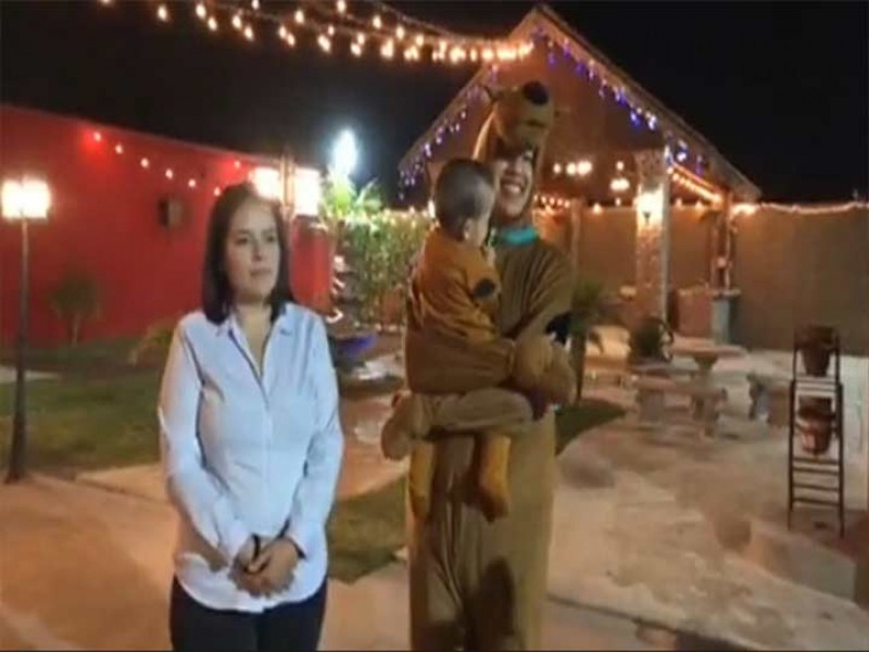 Disfrazado de Scooby Doo consigue boda de ensueño