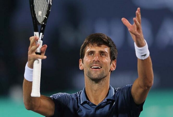 Djokovic debuta contundente en Doha