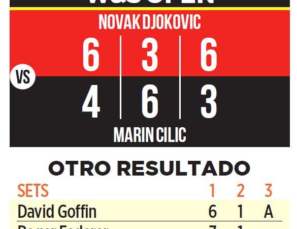 Djokovic vs. Federer, la final soñada en Cincinnati