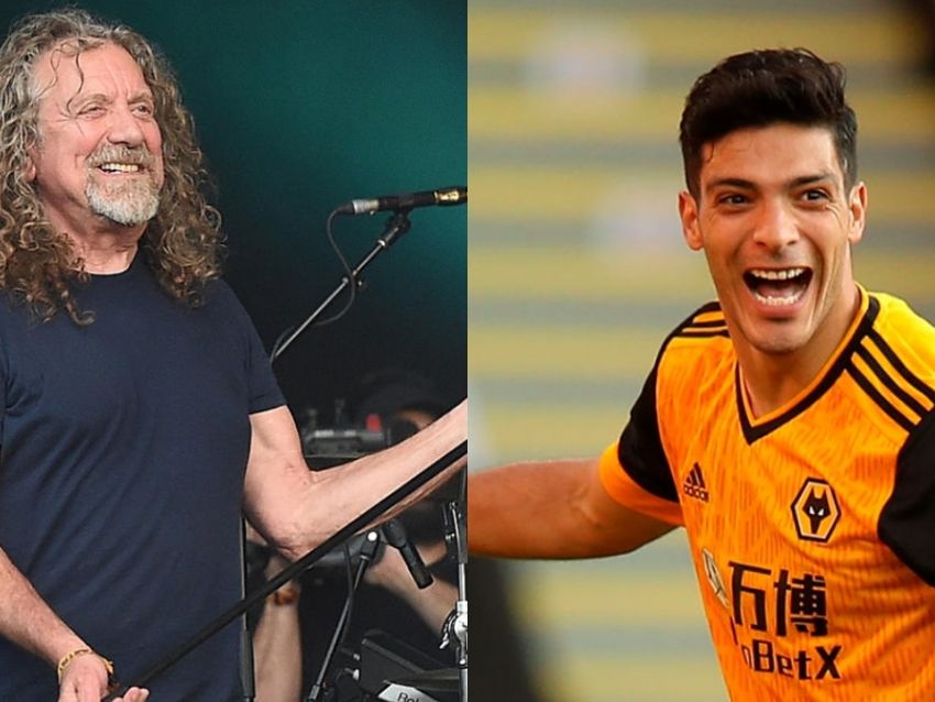 El celebre Robert Plant miembro de  Led Zeppelin  mandó regalo a Raúl Jiménez