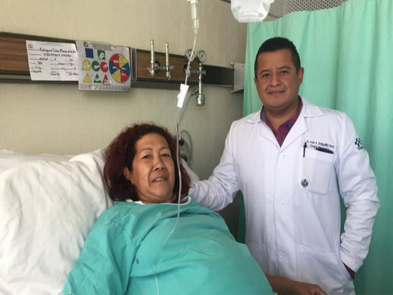 En IMSS Durango extirpan tumor abdominal de 17 kilos a mujer