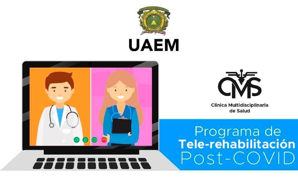 Especialistas de la UAEM ofrecen rehabilitación Post-COVID gratis