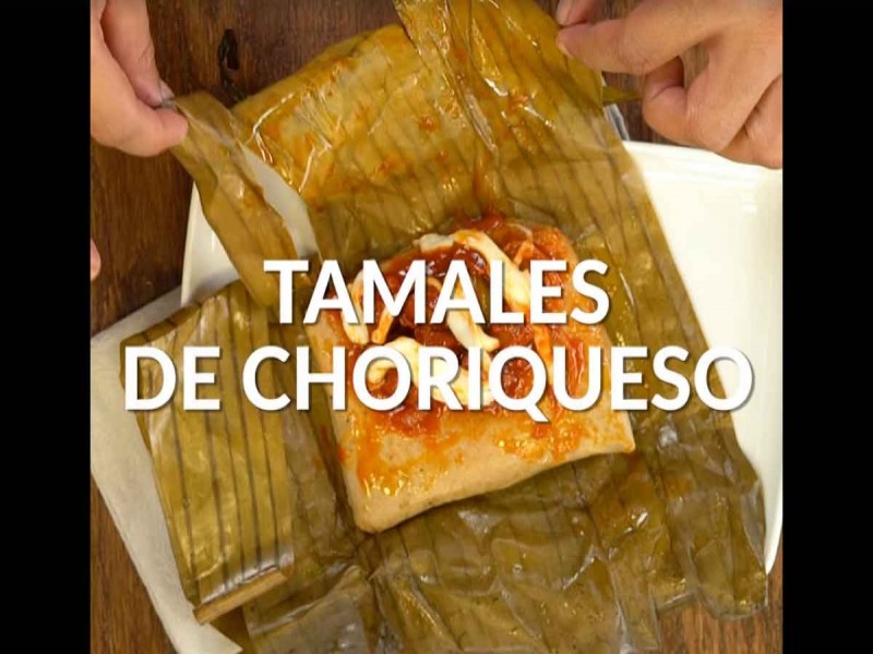 Esta es la receta de tamales de choriqueso que rompe el Internet