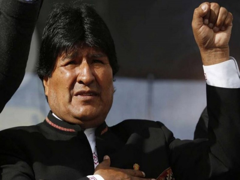 Evo Morales va por la reelección en Bolivia 'por decisión del pueblo'