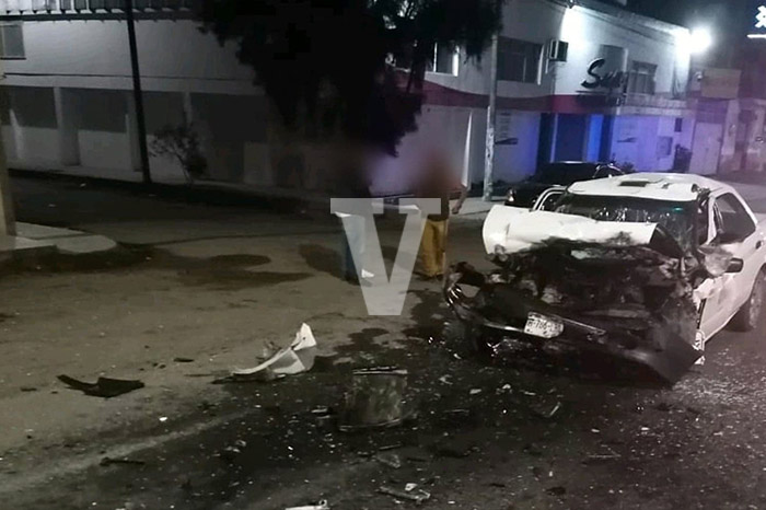 Fallece taxista tras choque al norte de Morelia