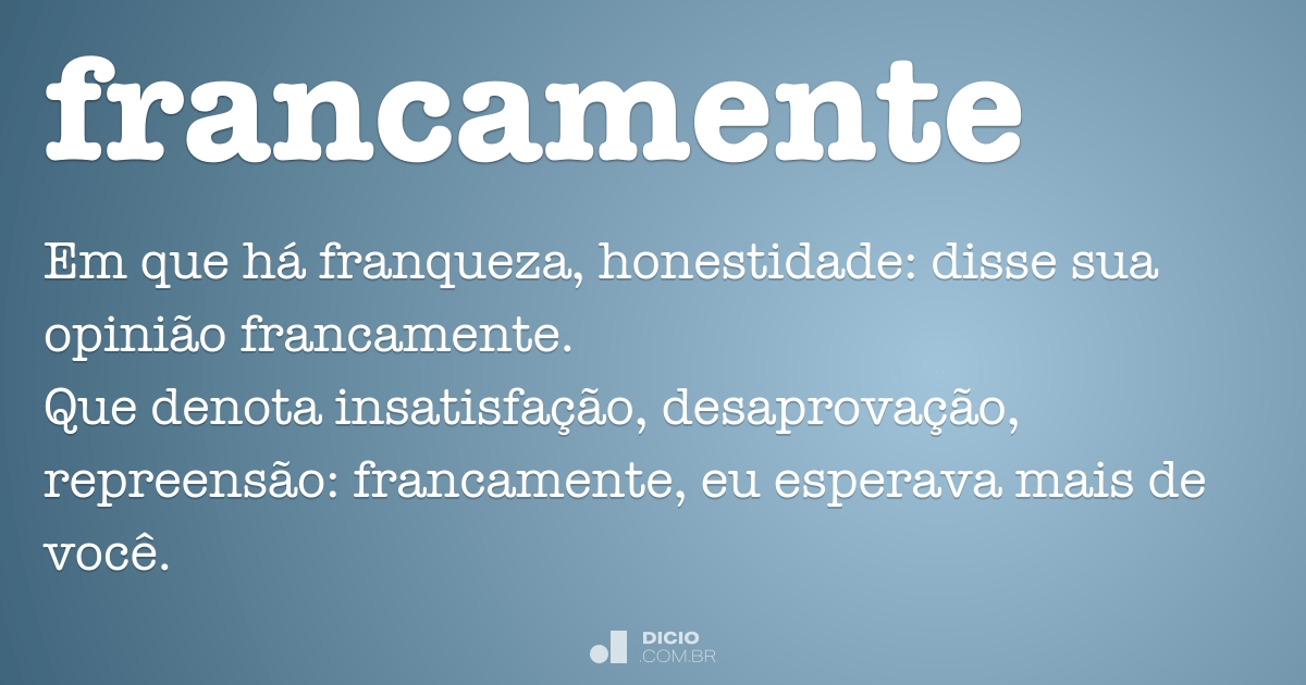 Francamente