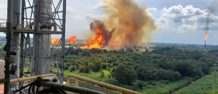 Fuga de combustible provocó explosión en Tabasco