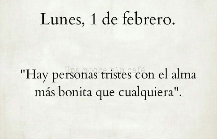 Hoy Lunes 1 de Febrero