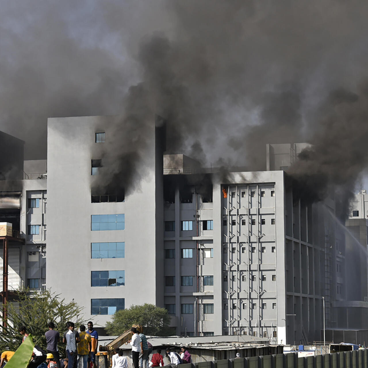 Incendio en fábrica de vacunas de India