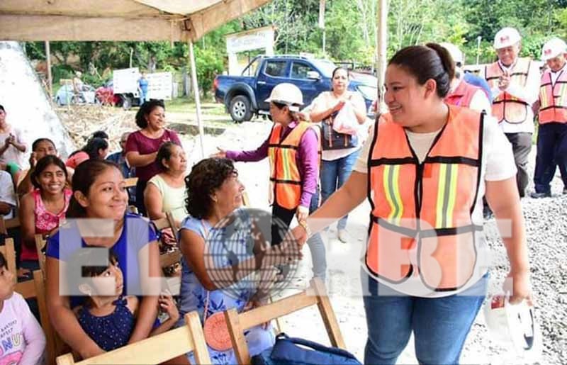 Inicia Obra Social en Cantón El Naranjal de Tuxtla Chico