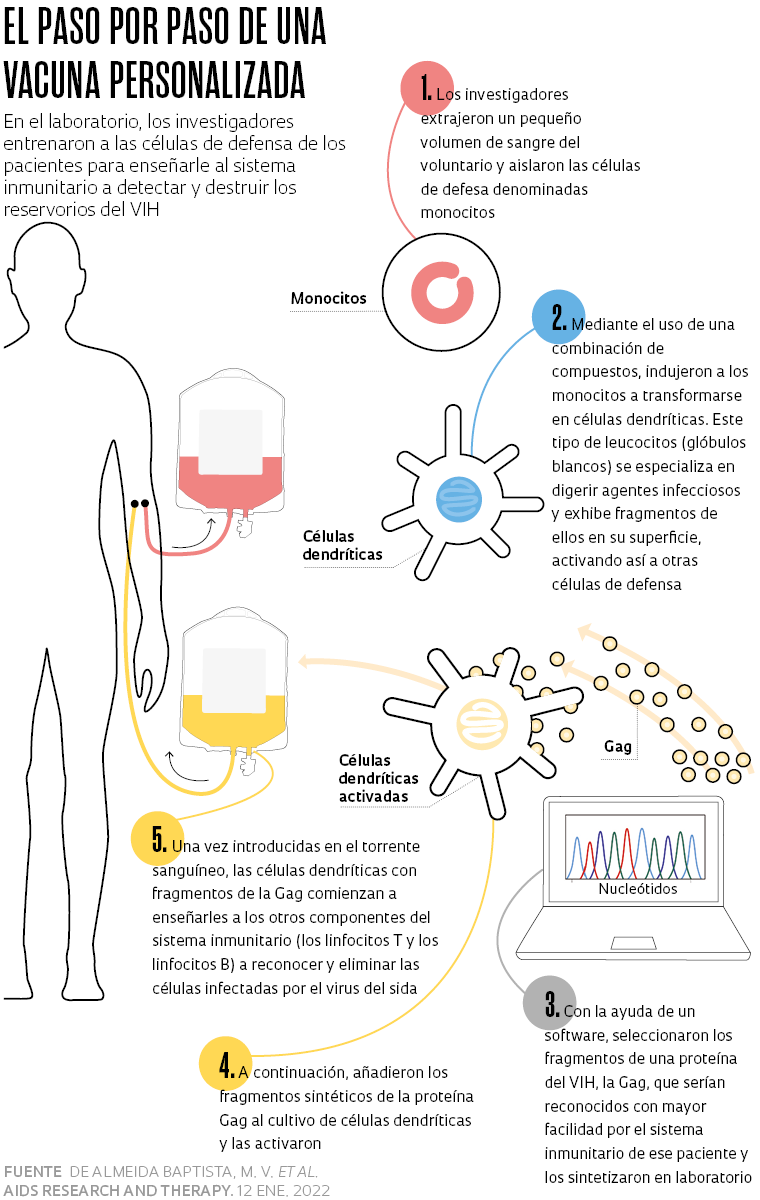 Inmunoterapia suprime temporalmente el virus del VIH