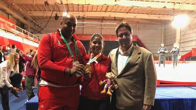 Itzel Pencha, tercera medallista de oro para México