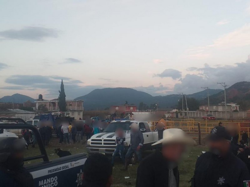 Jaripeos, bailes, peleas de gallos y fiestas: desactivan 288 eventos en Michoacán para evitar COVID-19