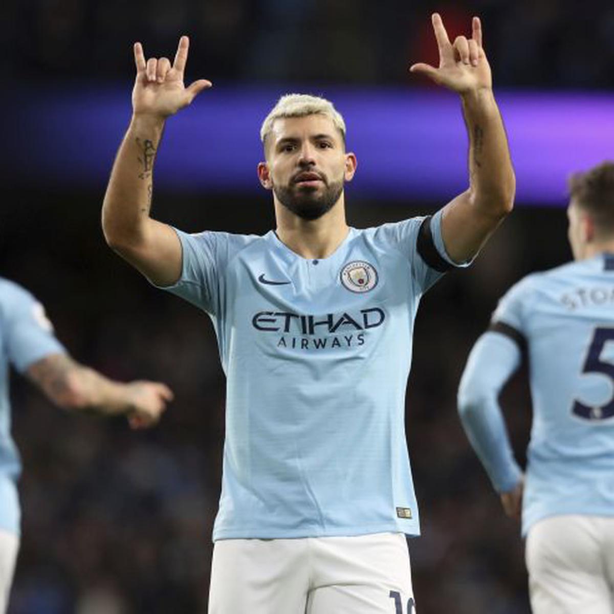 ‘Kun’ Agüero firma hat trick en goleada del Manchester City