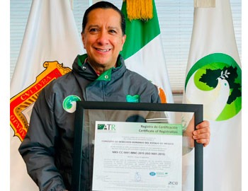 LA CODHEM RECIBIÓ LA CERTIFICACIÓN BAJO LA NORMA ISO 9001:2015 POR LA CALIDAD DE LOS SERVICIOS QUE OFRECE