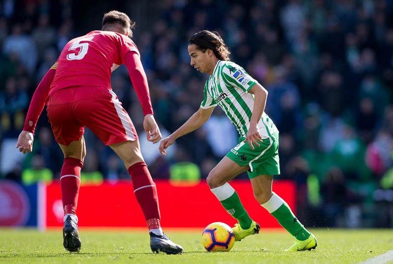 Lainez debuta en remontada del Betis al Girona