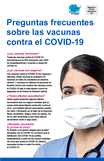 Las preguntas más comunes sobre la vacuna contra la COVID-19