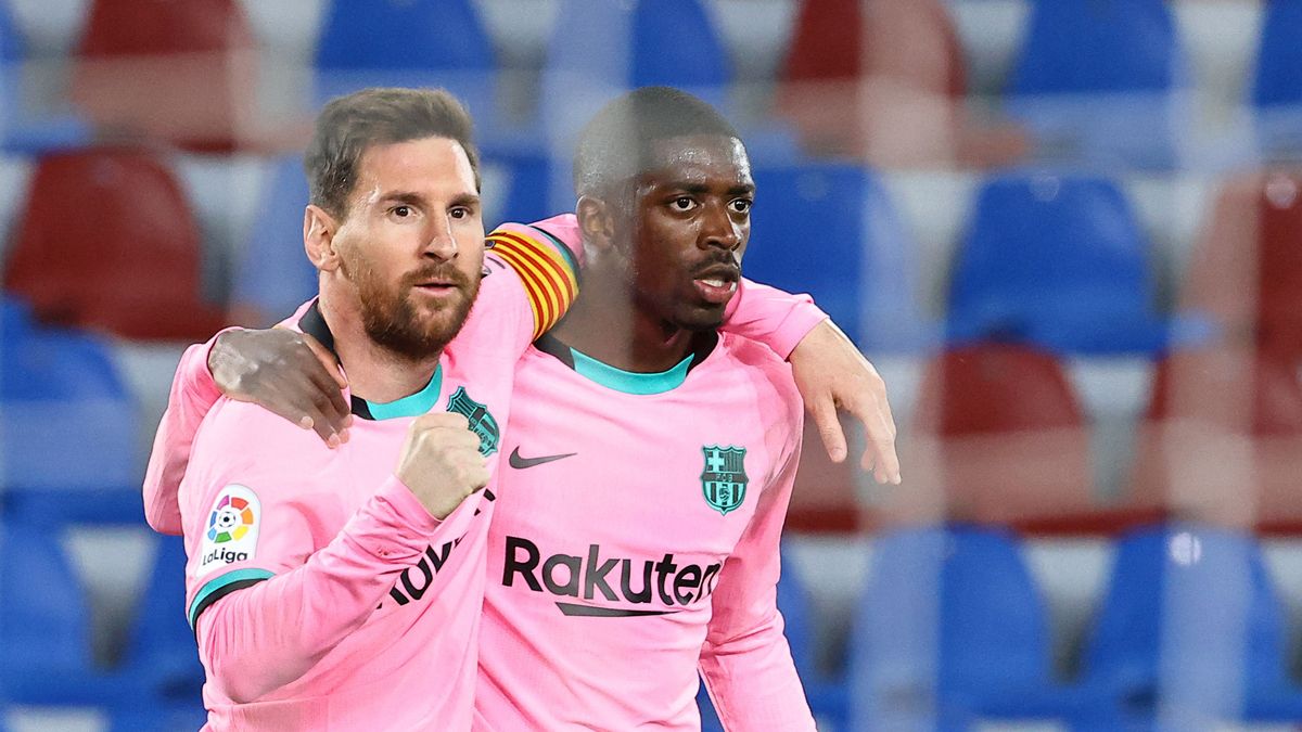 Lionel Messi le roba protagonismo a Ousmane Dembélé, en la Liga Española