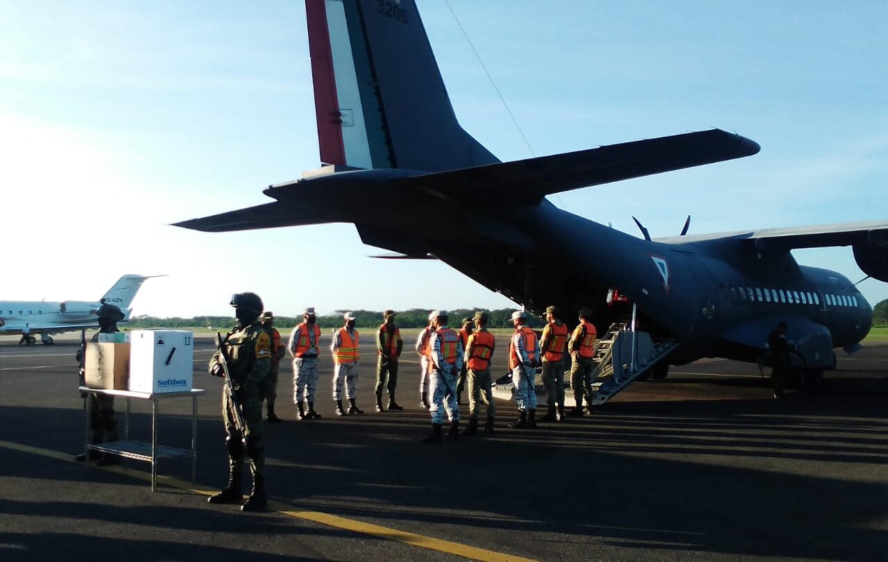 Llegan hoy a Tabasco mil 950 vacunas más contra el COVID 19 |